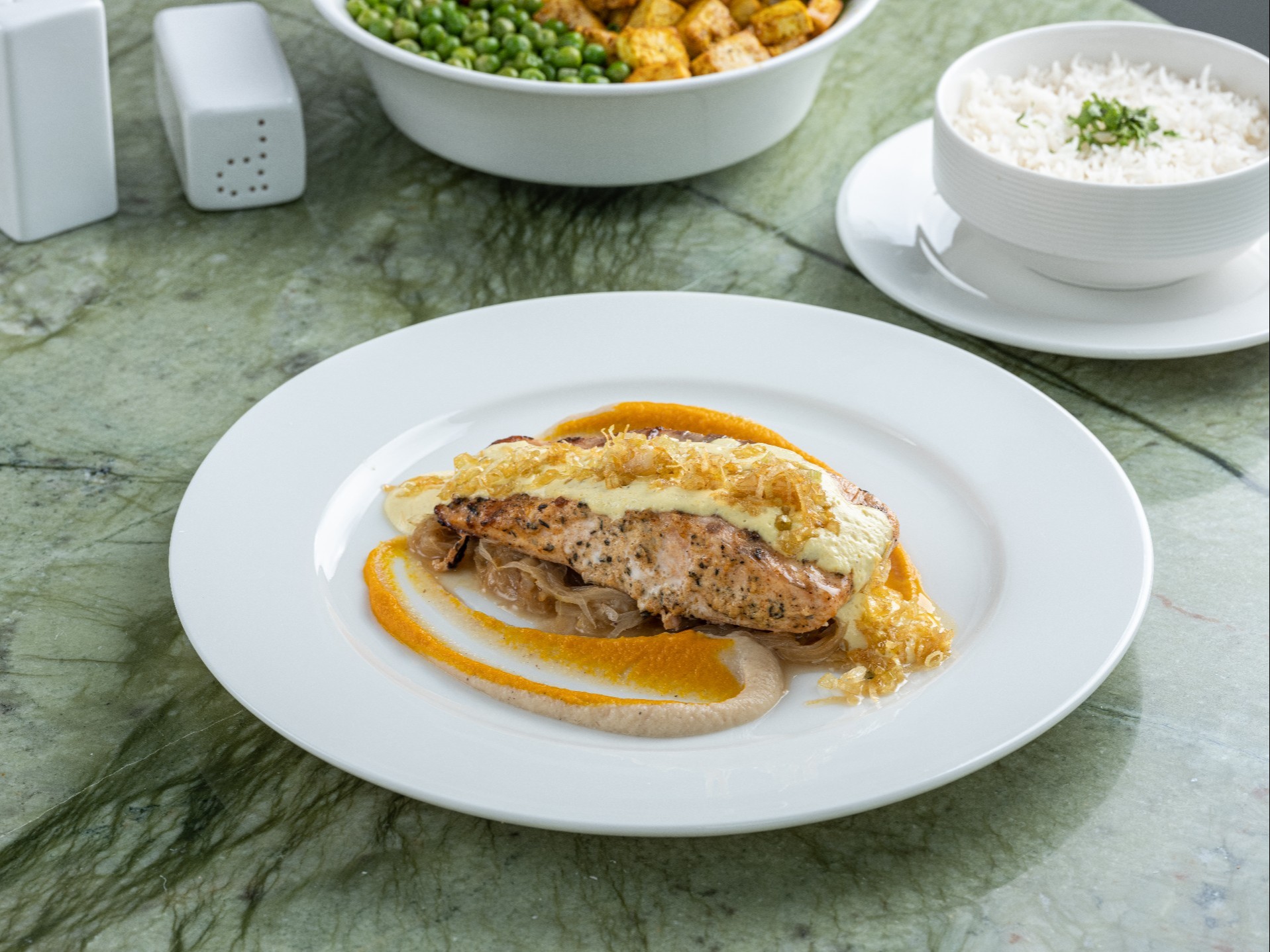 Healthy Salmon with Rice