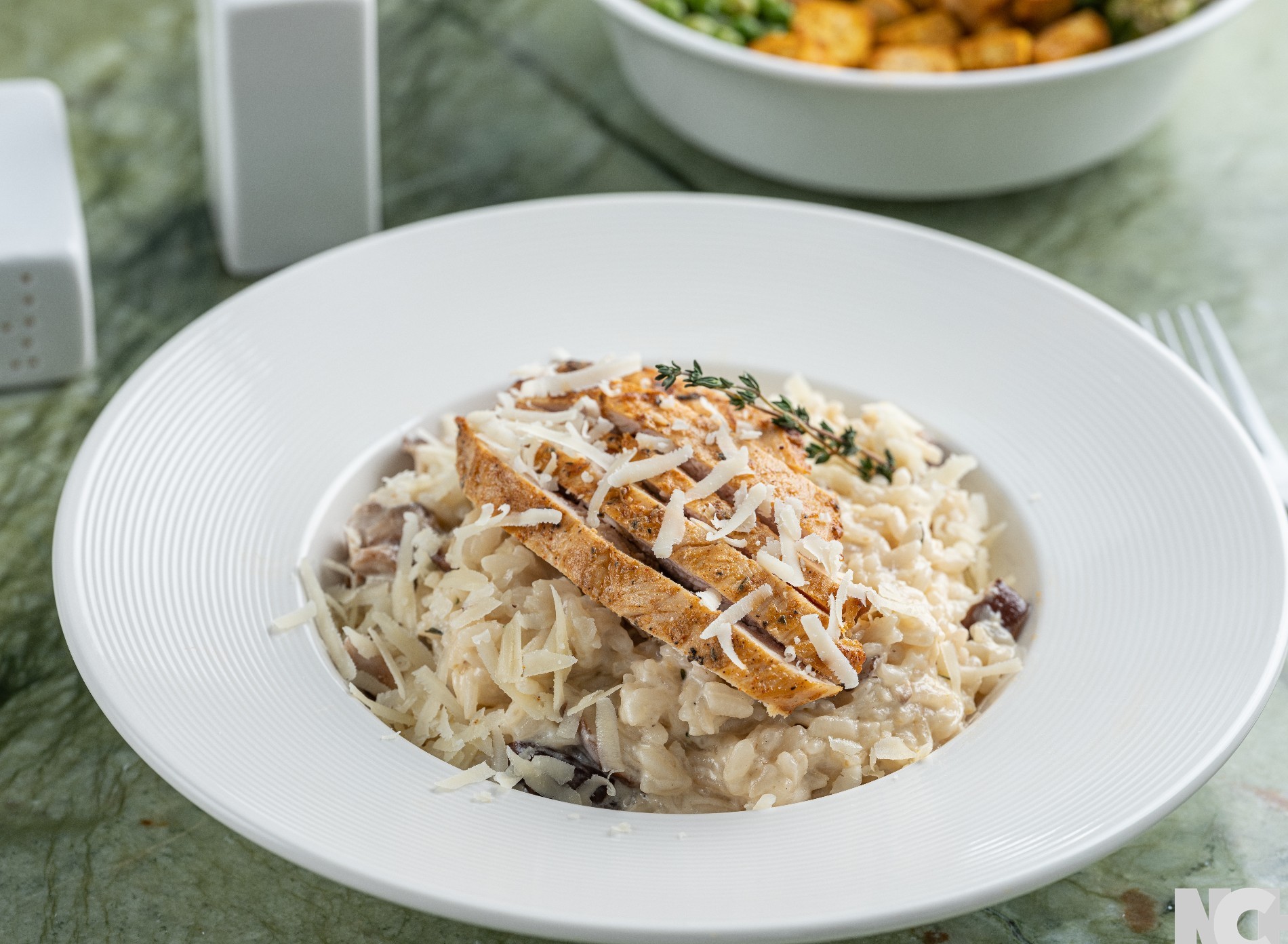 Chicken Mushroom Risotto