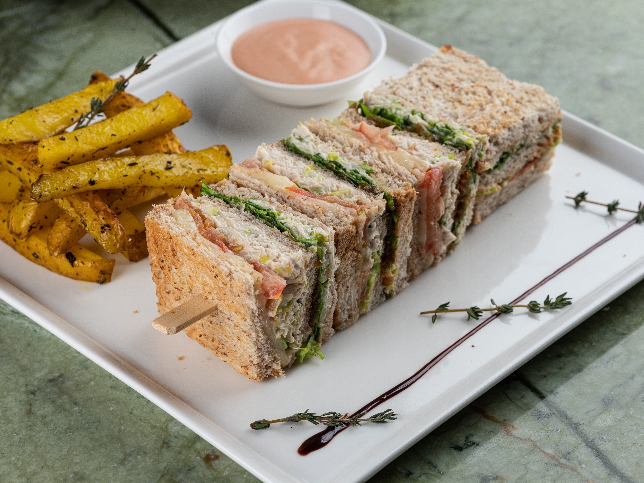 Chicken Club Sand