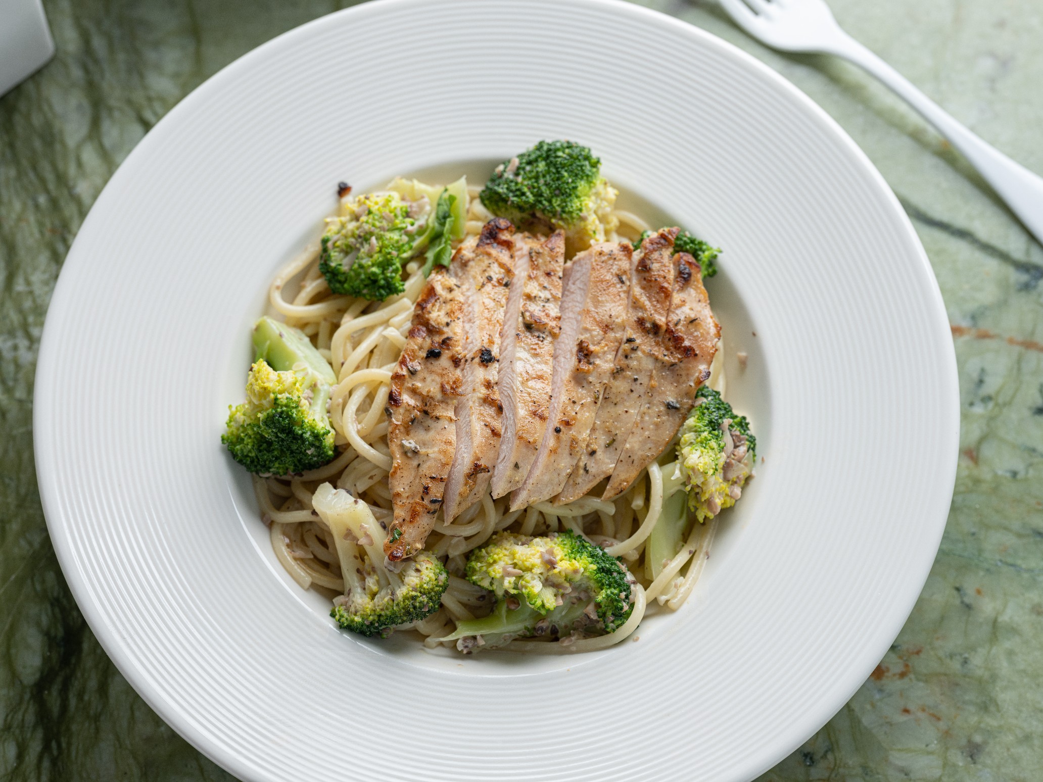 Chicken Broccoli Spaghetti
