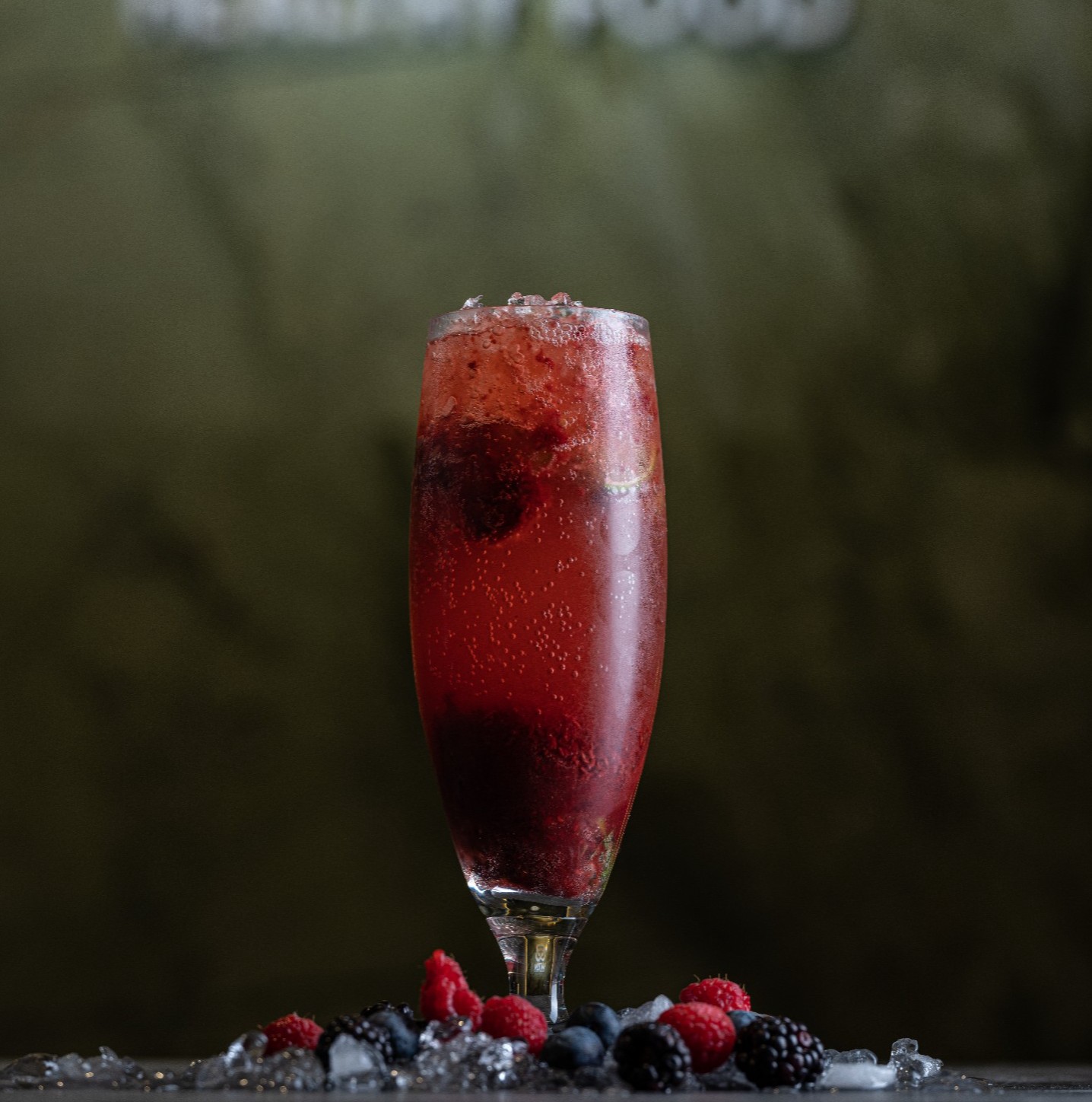 Raspberry Mix Mojito