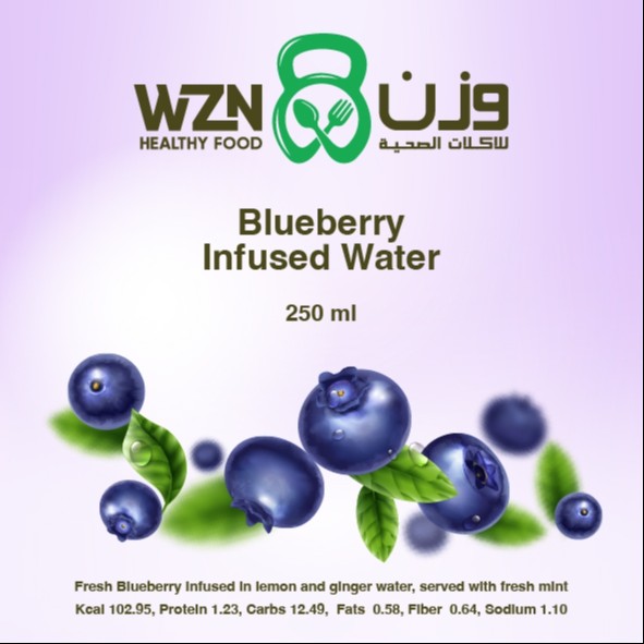 Infused Blueberry Water
